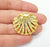 Gold Charms Gold Plated Charms (36x35mm) G34376