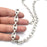 Oval Antique Silver Chain (13mm) Antique Silver Plated Chain (1 Meter - 3.3 feet ) G34546