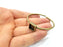 Bracelet Blank Cuff Bezel Resin Cuff inlay Blank Glass Cabochon Base Bezel Hammered Adjustable Antique Bronze Bracelet (10x10mm ) G15993