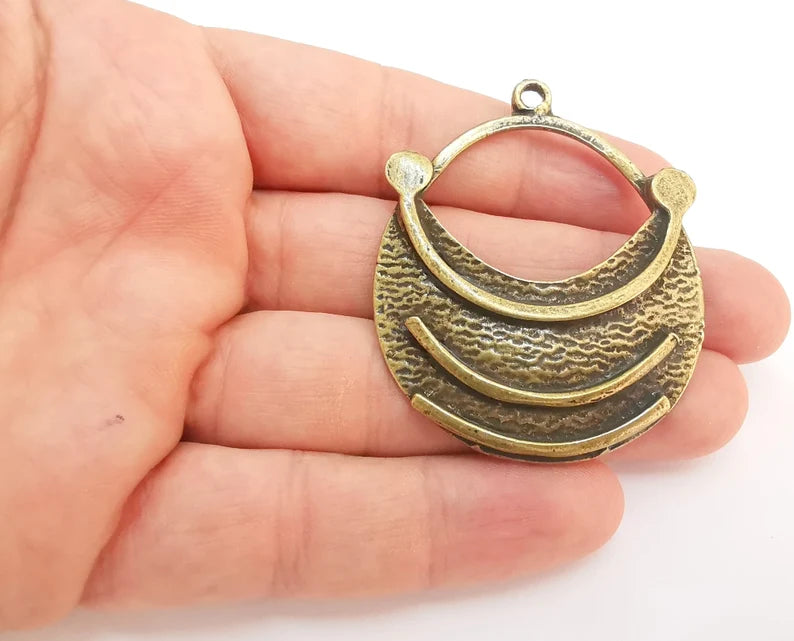 Antique Bronze Pendant Antique Bronze Plated Pendant (58x47mm) G22217