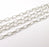 Antique Silver Oval Cable Chain (7x4 mm) Antique Silver Plated Cable Chain (1 Meter - 3.3 feet ) G33561