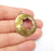 Antique Bronze Plated Charms (38x33mm) G33560