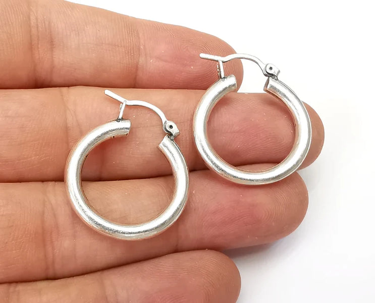 アクセサリー vintage hoop design pierce silver 925 il_794xN.