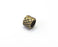 5 Tube Beads Antique Bronze Plated Metal Beads (10mm) G33895
