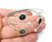 Wire Bracelet Bezel Cuff Blank Resin Mountings Cabochon Base Setting Antique Silver Plated Brass Adjustable Bracelet Bezel (8mm) G34036