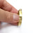 Raw Brass Bezel Settings Pendant Blank Base Mountings Necklace Blank (30mm round blank) G34256