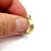 Raw Brass Bezel Settings Pendant Blank Base Mountings Necklace Blank (15mm round blank) G34252