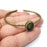 Hammered Bracelet Brass Cuff Blank Bezel Glass Cabochon Base Adjustable Antique Bronze Brass (14x10 mm blank) G34422
