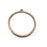 Hoop Circle Hammered Charms Antique Copper Plated Charms (57x50mm) G34556