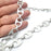 Antique Silver Oval Chain, (1 Meter - 3.3 feet ) Specialty Chains, Necklace, Bracelet, Belt, Bag Chain, Jewelry Accessory Chain G34549