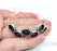 Round Bracelet Bezel Cuff Blank Resin Mountings Cabochon Base Setting Antique Silver Plated Brass Adjustable Bracelet Bezel (10mm) G34619
