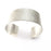 Hammered Bracelet, Cuff Blank, Bracelet Base, Antique Silver Plated, Brass Adjustable Bracelet (30mm) G34971
