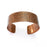 Hammered Bracelet, Bezel Cuff, Blank Mountings, Bangle Base, Setting, Antique Copper Plated Brass Adjustable Bracelet (25mm) G35025