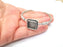 Wire Wrapped Bracelet, Bangle Bracelet Bezel, Wrap Cuff Resin Blank, Wristband Cabochon Base, Adjustable Antique Silver Brass (15mm) G34870