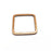 4 Square Frame, Connector , Charms Jewelry Parts, Bracelet Component, Antique Copper Plated Metal Finding (26mm) G35067
