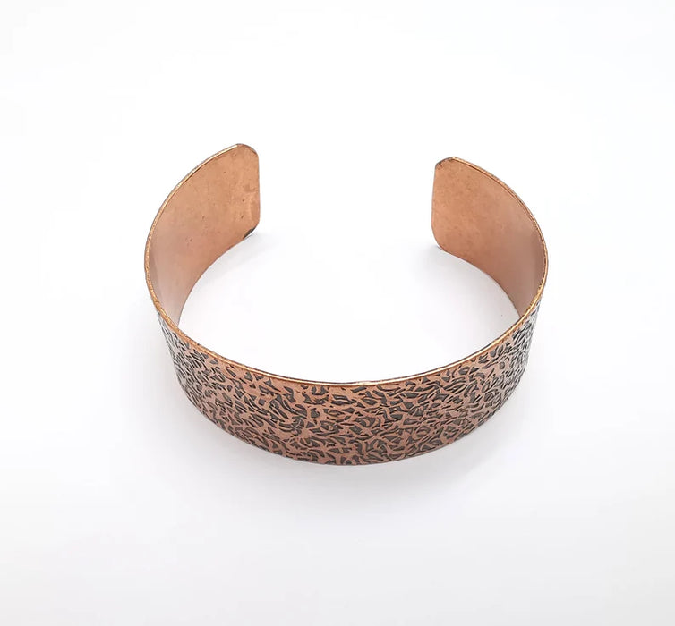 Branch Bracelet, Cuff Blank, Bracelet Base, Antique Copper Plated Brass Adjustable Bracelet (20mm) G35733