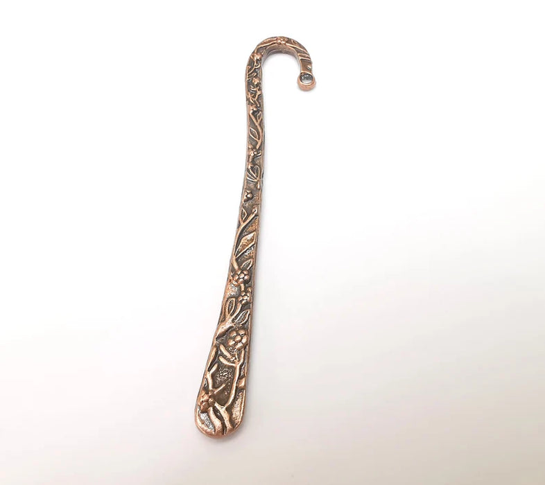 Copper Bookmark, Antique Copper Finding, Antique Copper Plated (110x10mm) G35847