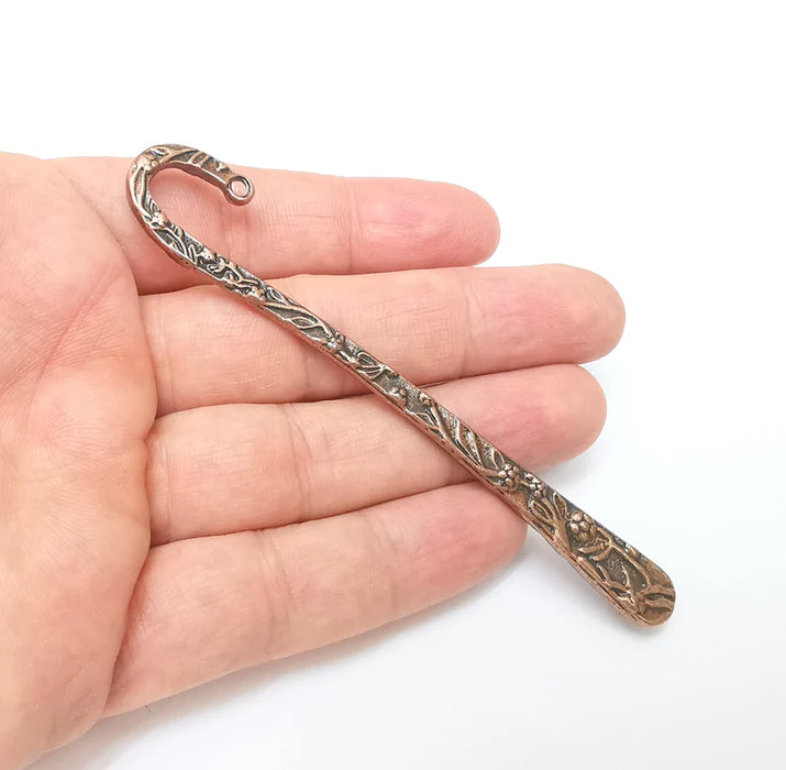Copper Bookmark, Antique Copper Finding, Antique Copper Plated (110x10mm) G35847