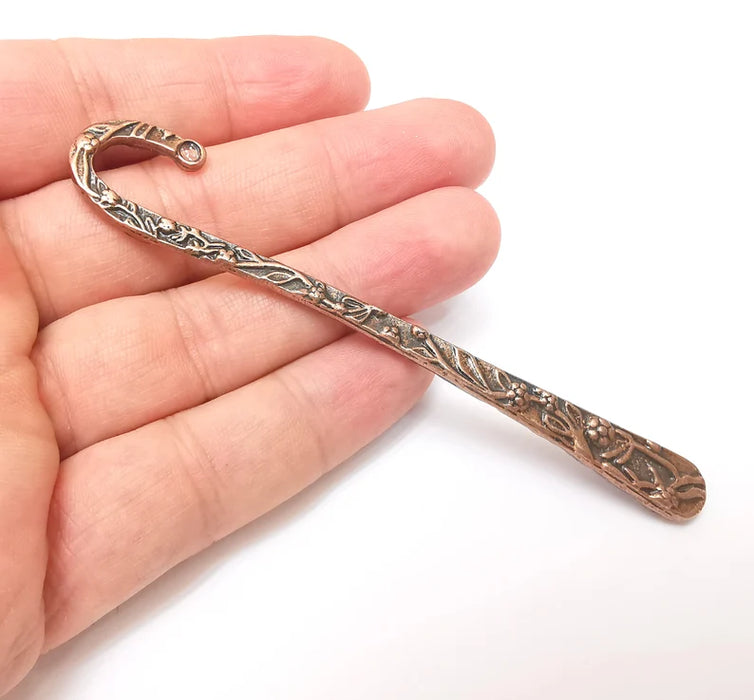 Copper Bookmark, Antique Copper Finding, Antique Copper Plated (110x10mm) G35847