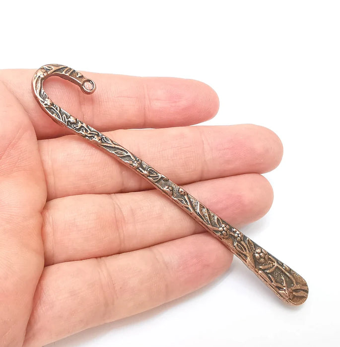 Copper Bookmark, Antique Copper Finding, Antique Copper Plated (110x10mm) G35847
