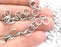 50 Silver Jumpring Antique Silver Plated Brass Strong jumpring ,Findings (8 mm) G4626