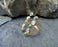 Gold Plated Brass Bracelet With Turquoise Gemstones And Real Pearls Adjustable SR20