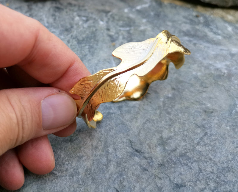 Bracelet Gold Plated Brass Adjustable SR168