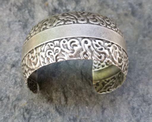 Bracelet Antique Silver plated Metal Adjustable SR559