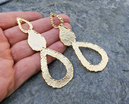 Drop Earrings Gold Plated Brass  SR120