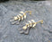 Earrings Gold Plated Brass  SR142