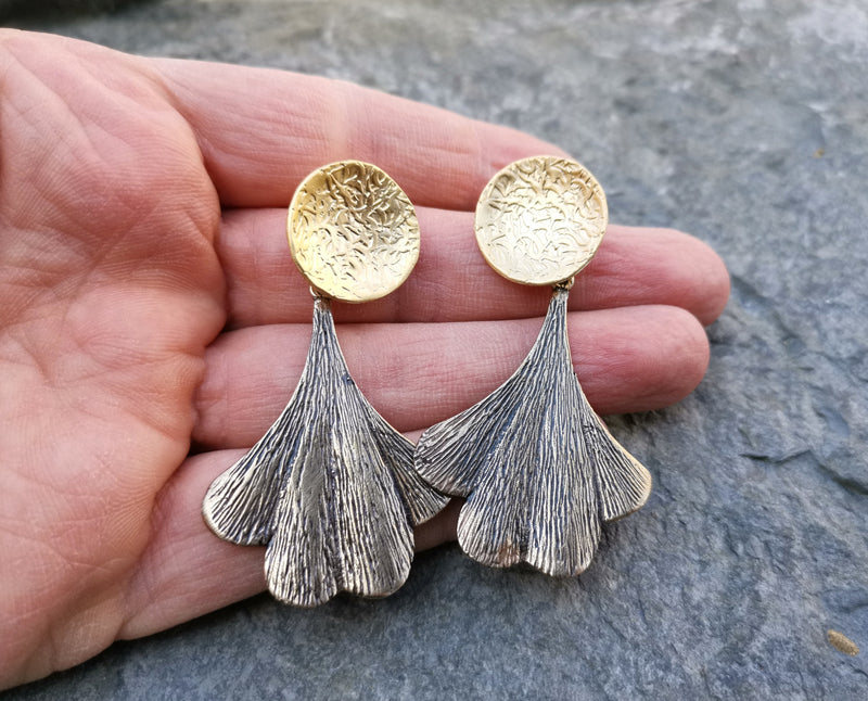 Earrings Gold Plated Brass  SR147