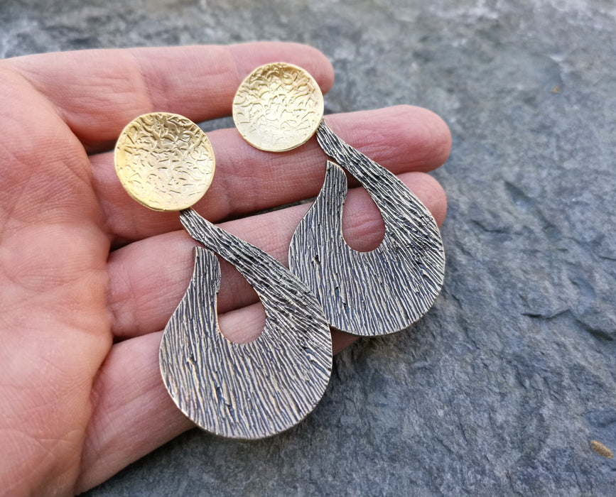 Earrings Gold Plated Brass  SR149
