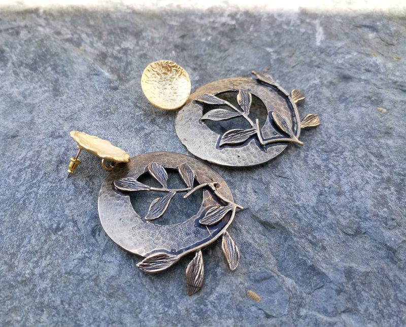 Earrings Gold Plated Brass  SR150