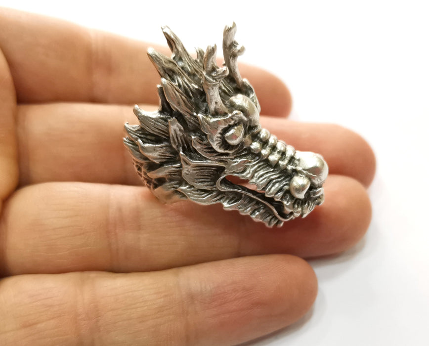 Legends Naga Diamond Dragon Head Ring - R.F. Moeller Jeweler