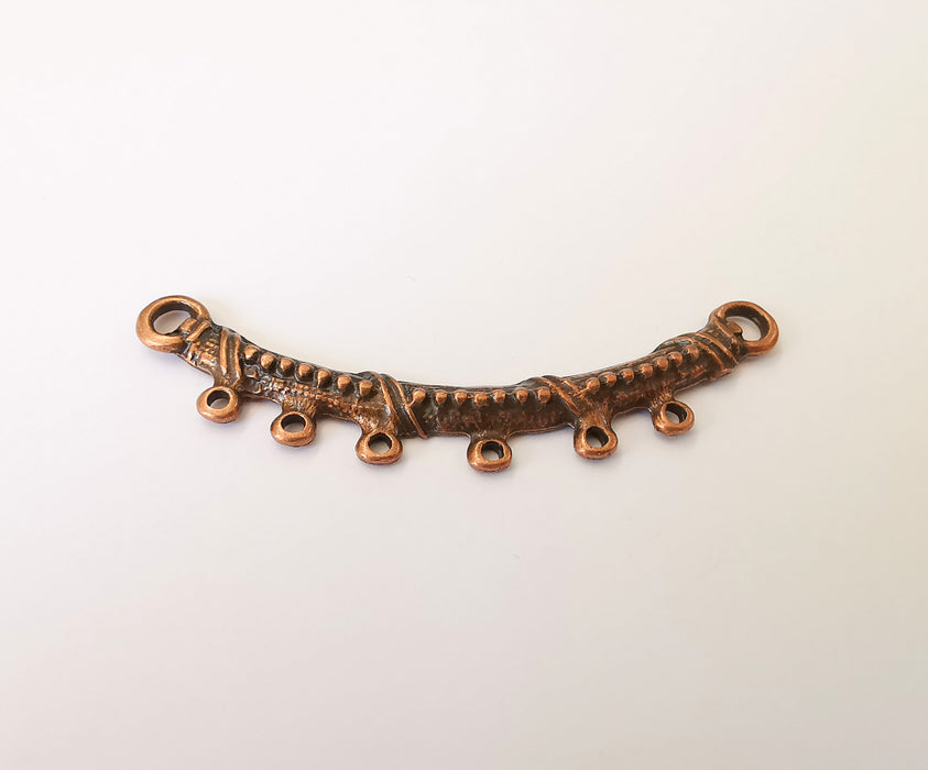 Copper Collar Pendant Antique Copper Pendant Antique Copper Plated Metal ( 79x8 mm ) G11870