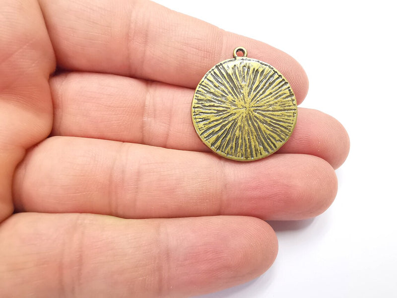 Raven Moon Charms Crescent Stars Charms Moonrise Pendant Antique Bronze Plated Charms (30x26mm) G28174