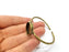 Bracelet Blank Cuff Bezel Resin Cuff inlay Blank Glass Cabochon Base Bezel Hammered Adjustable Antique Bronze Bracelet (19mm ) G16015