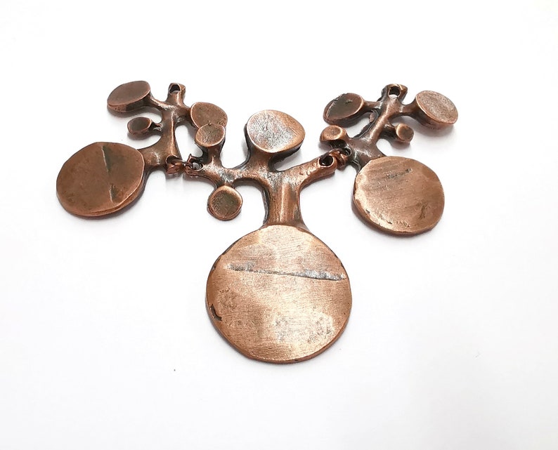 Copper Pendant Connector Set Antique Copper Plated Pendant (103x65mm) G25205