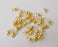 10 Ball Connector findings charms Gold Plated findings (11x5mm) G25082