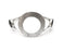 Hammered circle bracelet cuff blank bezel glass cabochon base Adjustable antique silver plated brass (14 mm Blank) G26178