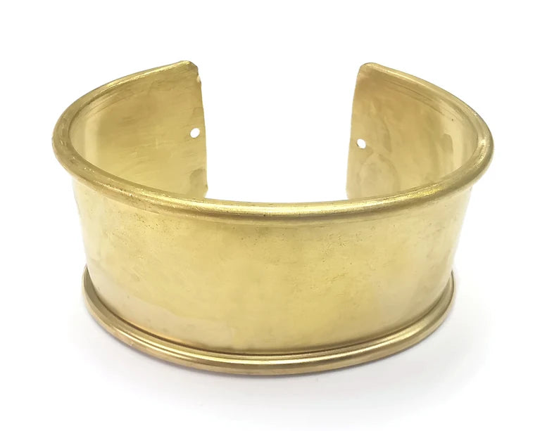 Bracelet Blanks Cuff Blanks Adjustable Bracelet Blank Raw Brass (27mm ) G26939