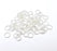 10 Solid Sterling Silver Jumpring (7mm) (Thickness 0.8mm - 20 Gauge) 10 Pcs 925 Silver Jumpring Findings G30063