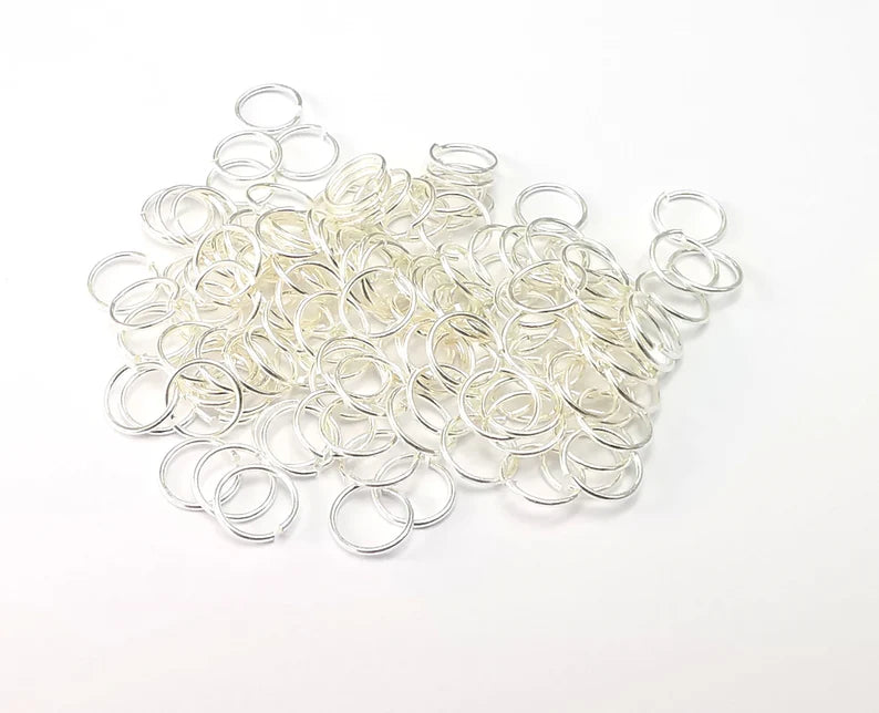 20Pcs Sterling Silver Jumpring 6mm, 22ga (Thickness 0.6mm - 22 Gauge) 925 Solid Silver Jumpring Findings G30088