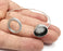 Swirl Round Bracelet Blank Resin Cuff Dry Bezel Cabochon Base Adjustable Antique Silver Plated Brass (14mm Blank) G27561