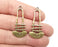 Ethnic Charms Antique Bronze Plated Charms (40x18mm) G27712