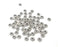 Flower Beads Antique Silver Plated Beads (7mm) G27582