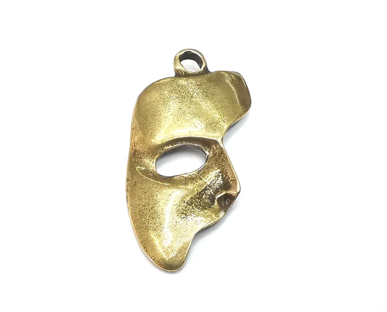 Mask Charms Pendant Antique Bronze Plated Charms (50x34mm) G27787