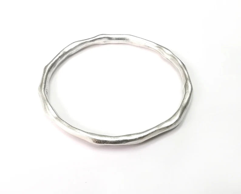 Big Circle Findings Antique Silver Plated Findings (72mm) G27866