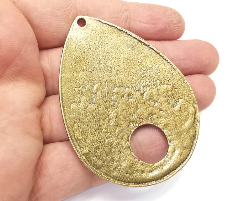 Drop Round Bezel, Resin Blank, inlay Mounting, Mosaic Frame Cabochon Base, Antique Bronze Plated (18mm) G28801