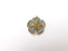 Flower Charms Pendant Antique Bronze Plated (42x38mm) G29239
